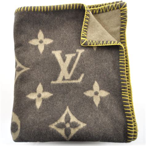 replica louis vuitton throw blanket|louis vuitton shawl black.